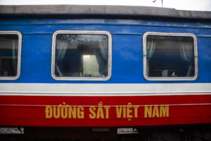 Vietnam Zug nach Lao Cai