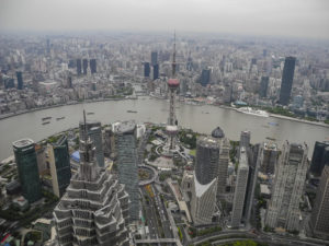 Der Huangpu von oben